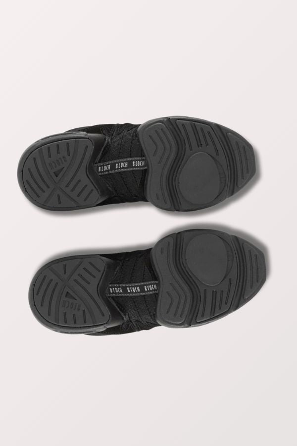 Bloch Men's Boost Mesh Split Sole Dance Sneaker in Black Style S0538M at New York Dancewear Company