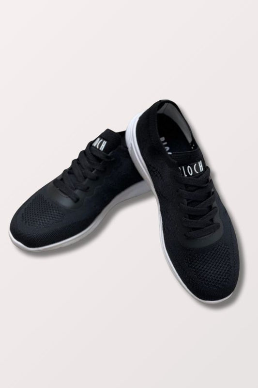 Bloch Omnia Lightweight Knitted Sneakers in Black Style S0926L at New York Dancewear Company