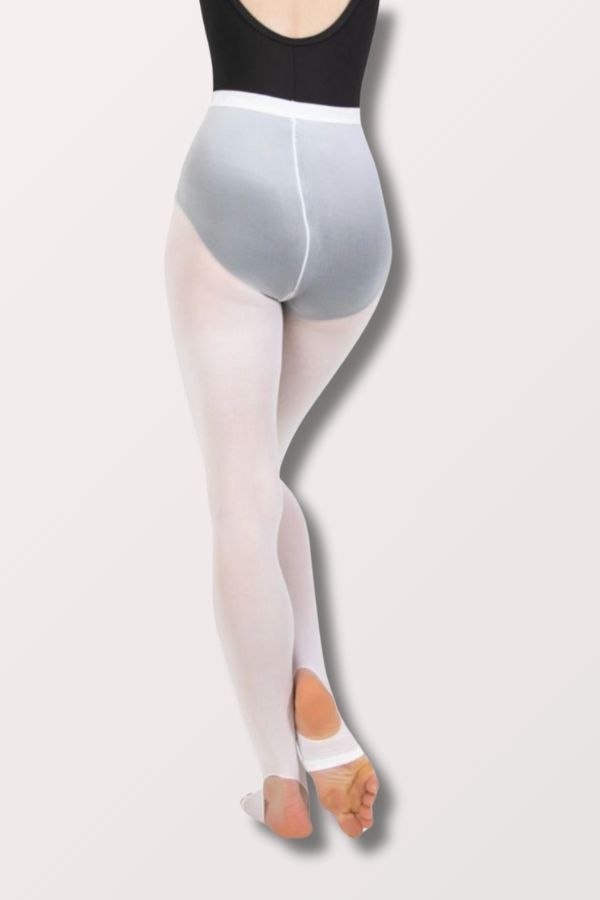 Body Wrappers Adult Stirrup Tights in White Style A32 at New York Dancewear Company
