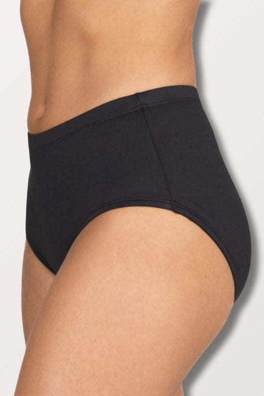 Body Wrappers Girls Prowear Dance Briefs in Black Style BWP076 at New York Dancewear Company