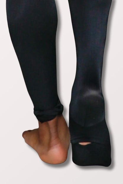 Body Wrappers Men's Convertible Tights in Black Style M90 at New York Dancewear Company