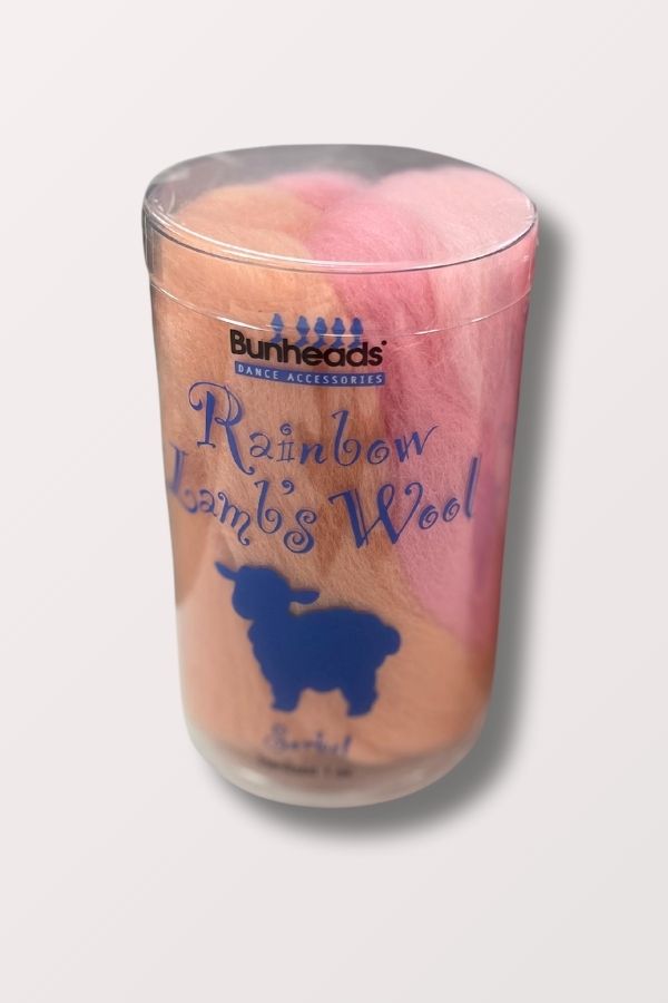 Bunheads Rainbow Lamb's Wool for Pointe in Sorbet at New York Dancewear Company
