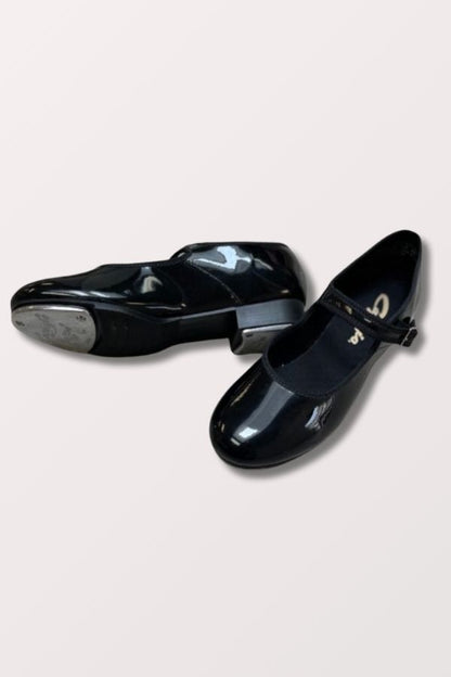 Capezio Adult Mary Jane Tap Shoes in Black Patent Style 3800 at New York Dancewear Company