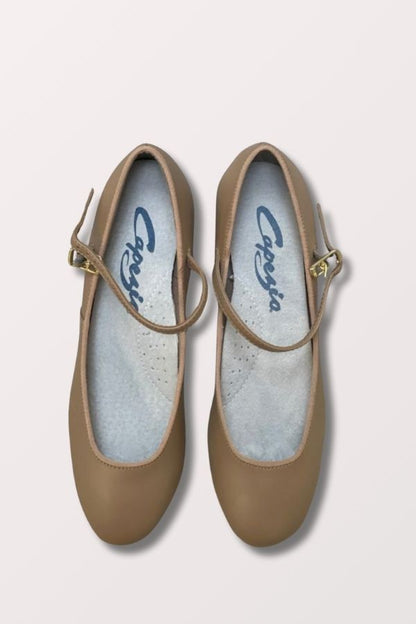 These shoes run LARGE. Capezio suggests sizing down two sizes from your street shoe to start.