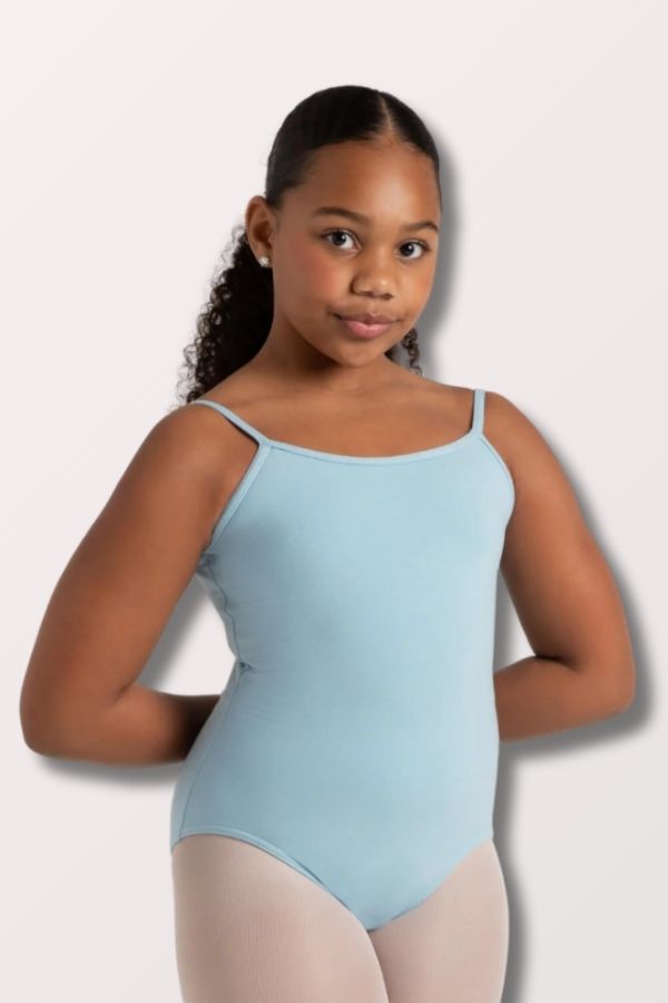 Capezio Children's Adjustable Strap Camisole Leotard in Light Blue Style CC100C at New York Dancewear Company