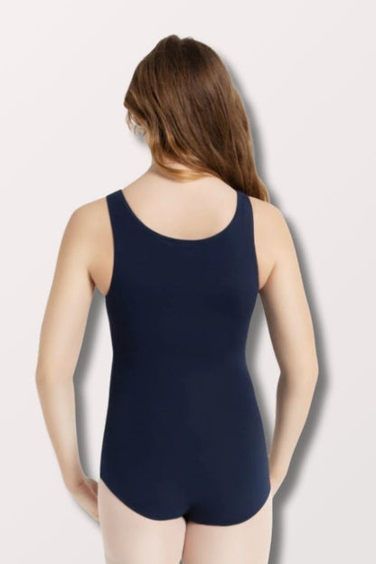 Capezio Women's High Neck Tank Leotard in Navy Style CC201 at New York Dancewear Company