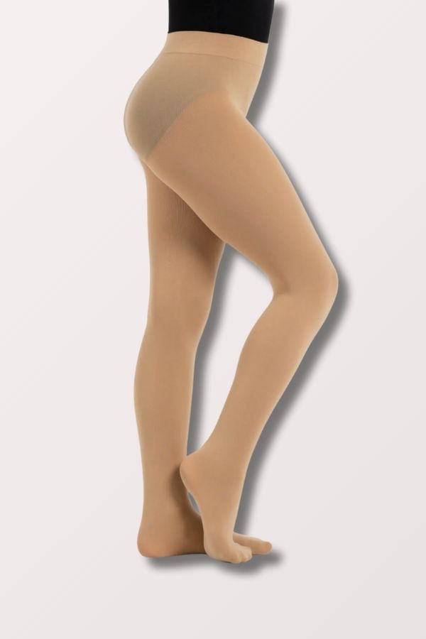 Capezio Children's Classic Footed Tights in Caramel Style 1825C at New York Dancewear company