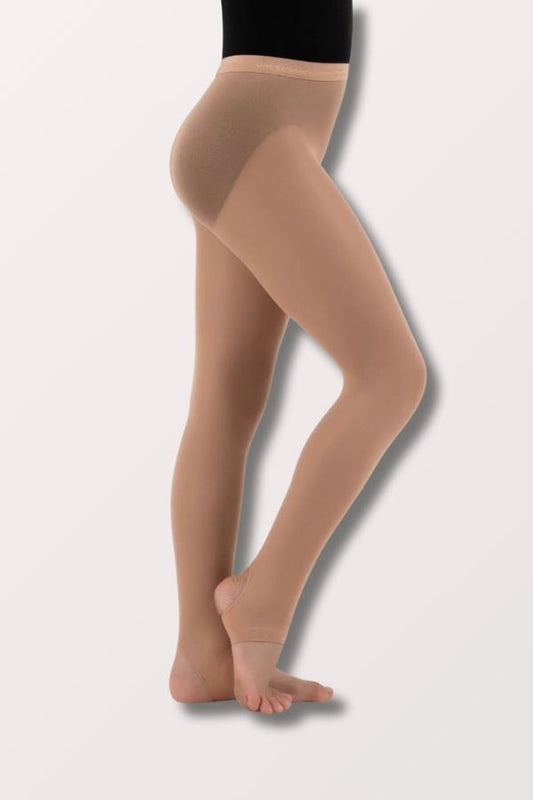 Capezio Children's Ultra Hold Stirrup Tights in Light Suntan Style N145C at New York Dancewear Company
