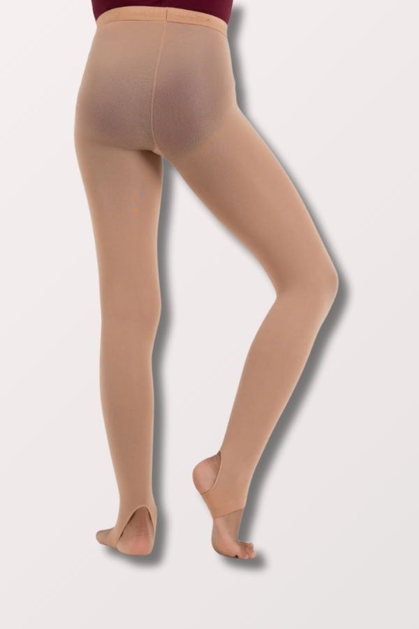 Capezio Children's Ultra Hold Stirrup Tights in Suntan Style N145C at New York Dancewear Company
