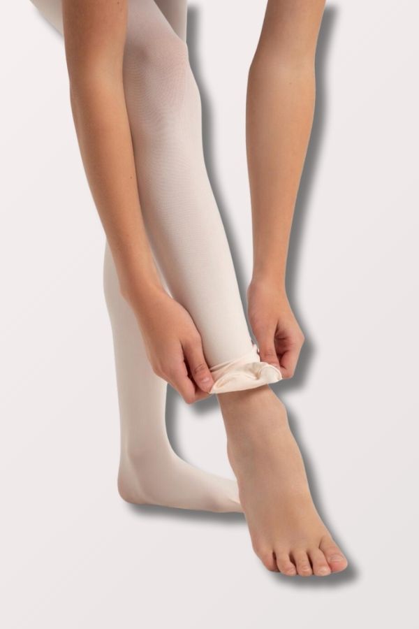 Capezio Children's Ultra Soft Transition Tights in Light Pink Style 1916C at New York Dancewear Company