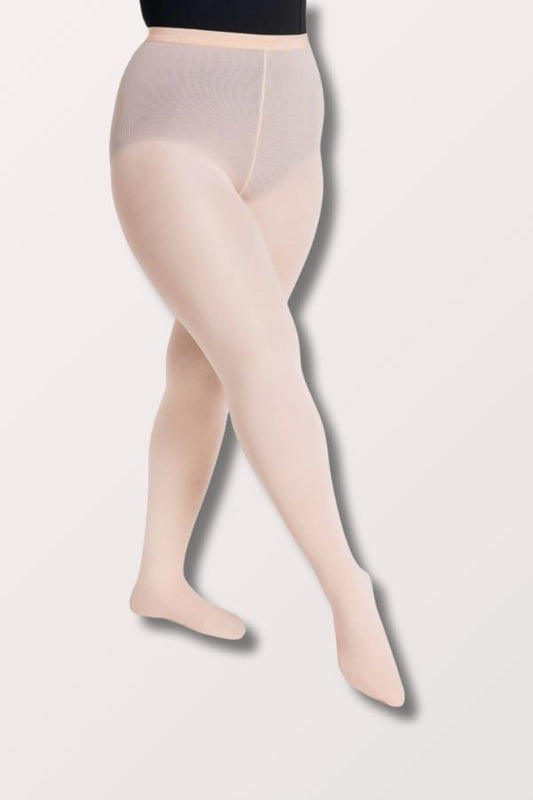 Capezio Professional Mesh Transition Tights with Back Seams in Classical Pink Style 9 at New York Dancewear Company