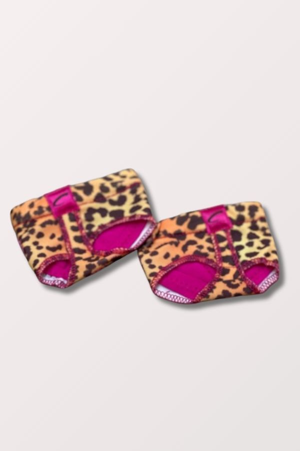 Capezio Adult Jelz Footundeez in Leopard Print H07GS at New York Dancewear Company