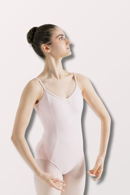 Capezio Studio Collection V Neck Camisole Leotard in Pink Style SE1018W at New York Dancewear Company
