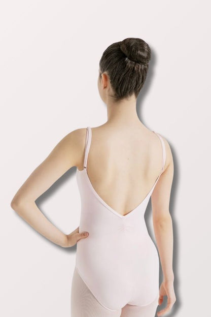 Capezio Studio Collection V Neck Camisole Leotard in Pink Style SE1018W at New York Dancewear Company