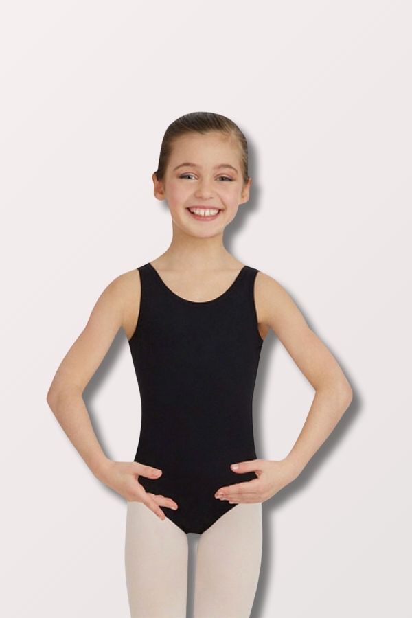 Capezio TB142C Childrens Tank Leotard in Black at NY Dancewear