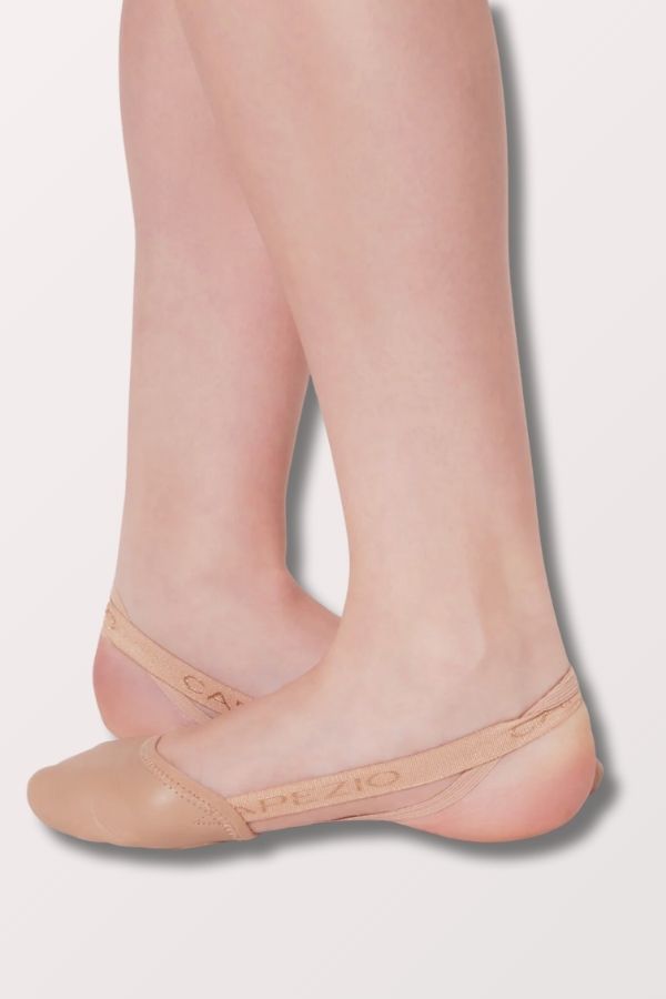 Capezio Turning Pointe 55 Leather Turning Shoes in Nude Style H063W at New York Dancewear Company