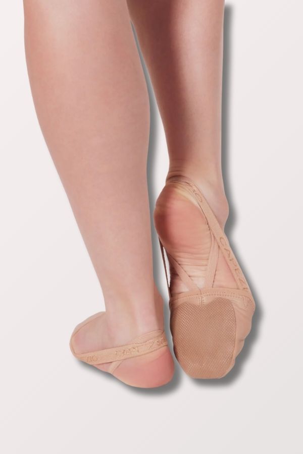 Capezio Turning Pointe 55 Leather Turning Shoes in Nude Style H063W at New York Dancewear Company