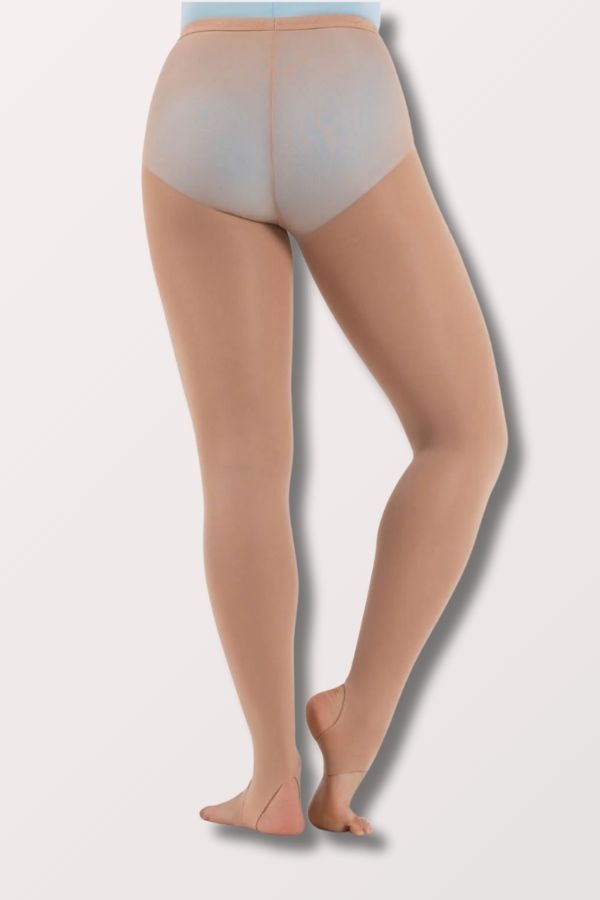 Capezio Women's Ultra Hold Stirrup Tights in Light Suntan Style N145 at New York Dancewear Company
