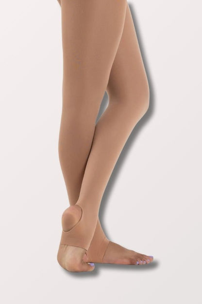 Capezio Adult Ultra Hold Stirrup Tights in Suntan Style N145 at New York Dancewear Company