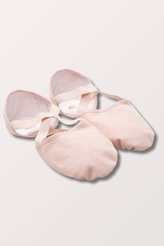 Bloch Pink Elastosplit X Canvas Ballet Shoes at NY Dancewear