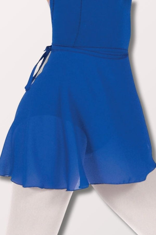 Eurotard Women's Chiffon Wrap Skirt in Royal Style 10362 at New York Dancewear Company