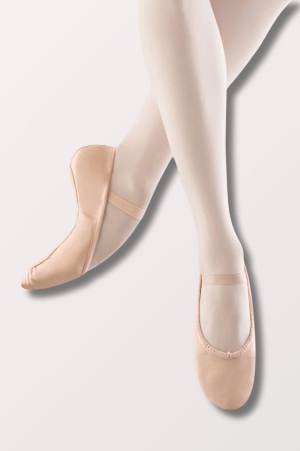Bloch Dansoft Ladies Leather Full Sole Ballet Shoe Pink S0205L at NY Dancewear