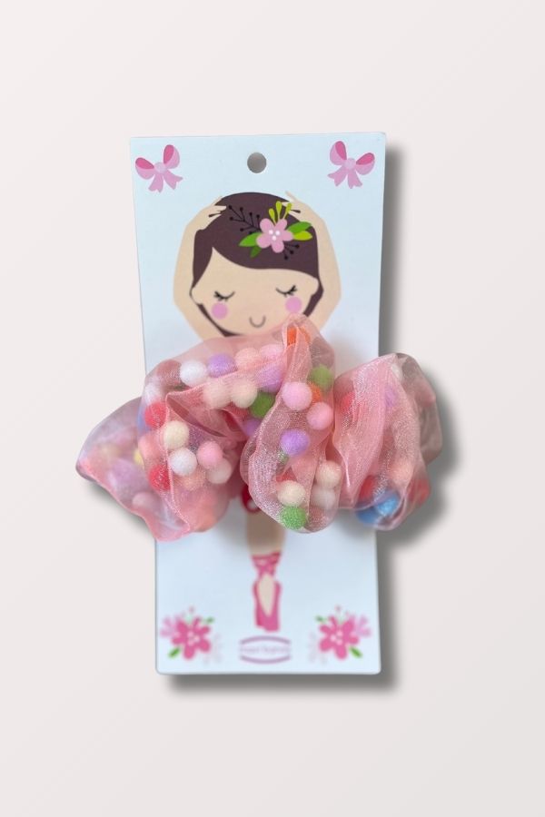 Mavi Bandz Ballerina Scrunchie in Pink at New York Dancewear Company