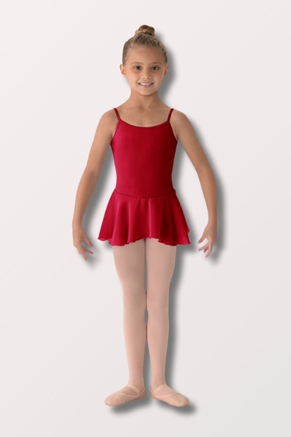 Mirella Children's Camisole Dress in Garnet Style M201C2 at New York Dancewear Company
