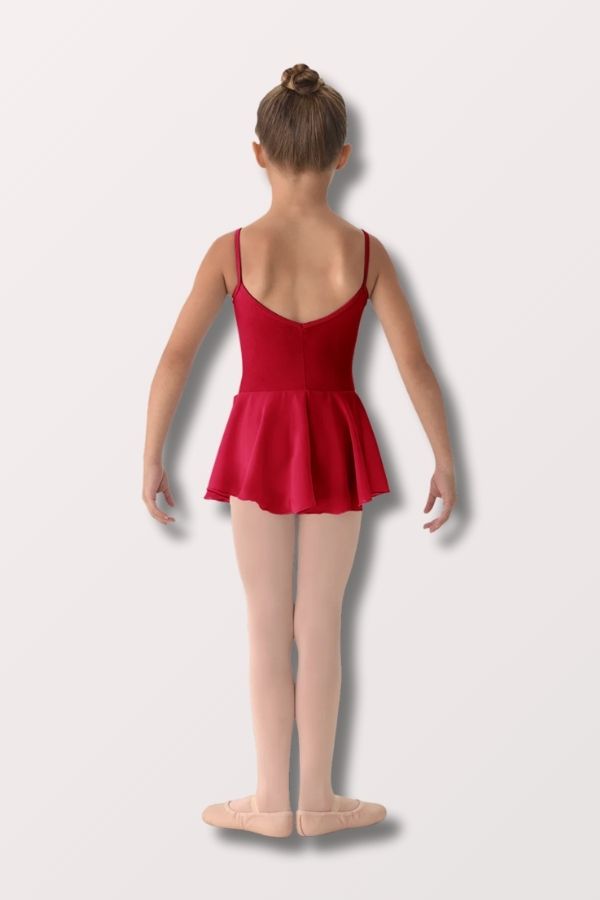 Mirella Children's Camisole Dress in Garnet Style M201C2 at New York Dancewear Company
