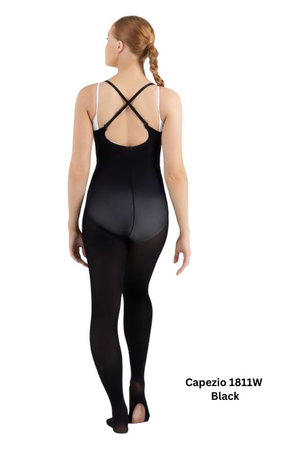 Capezio Convertible Body Tights in Black
