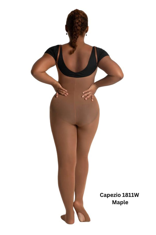 Capezio Convertible Body Tights in Maple